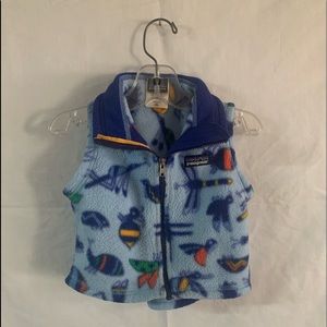 patagonia boys 18 month‘s insect design blue/light blue